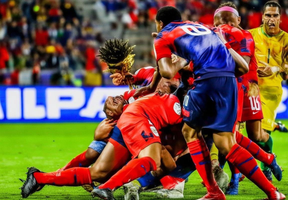 2019金杯赛：美国VS圭亚那激情对决回顾(图2)